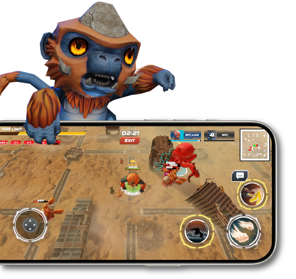 chimpk showing gameplay